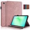 Чехол для Samsung Tab A11 8,7 дюйма, кошелек-книжка из тисненой ПУ-кожи с узором в виде дерева, для Funda Galaxy Tab A11 8,7 2025, чехол SM-X130 X135
