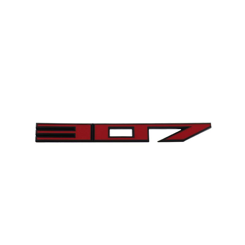3D Premium 307 for car Hood Fender trunk Tail Rear Bonnet Nameplate Decal Emblem Badge Sticker