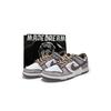 Dunk Abrasion Resistant Breathable Abrasion Resistant Breathable Low Top Skateboard Shoes Men's Gray Brown HF5441-111(Team1704-SBOX)