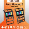 Car Radio Android Auto Carplay For Ford Mondeo 3 2004-2007 Multimedia Player Head Unit Stereo GPS Navigation BT WIFI 1+16GB