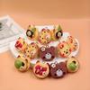Animal Bread Pendants Resin Charms Jewelry Keychain DIY Kawaii Craft PartyPhone Bling Accessories
