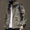 Spring Tooling Jacket Men'S Ruffian Handsome Jacket Men'S Clothing Men'S Large Size Trendy Jacket Men'S