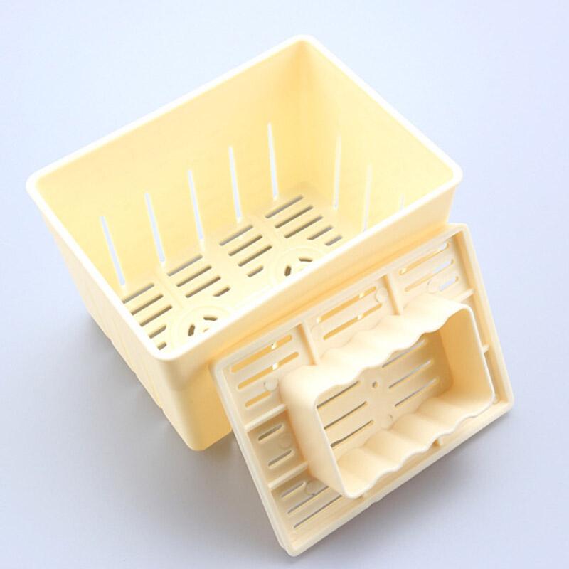 Пластиковая пресс-форма для тофу своими руками, самодельная форма для тофу, соевый творог, форма для приготовления тофу с марлей, кухонный набор инструментов для приготовления пищи