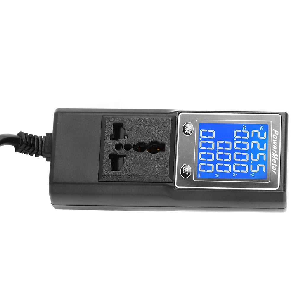 Монитор потребления электроэнергии Включаемый измеритель мощности Электрическое потребление мощности Ватт Вольт Ампер Метр