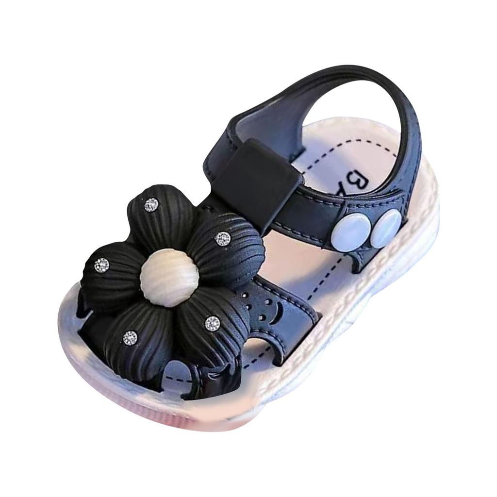 Обувь принцессы Летняя детская обувь Женская мягкая подошва Детская обувь Обувь для малышей Сандалии для девочек