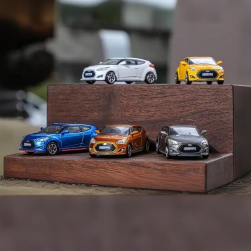 1/64 Hyundai Modern Veloster Turbo Сплав Масштабная Модель Автомобиля Литой Металл Симуляция Коллекционный Орнамент Миниатюрная Модель Автомобиля Детская Игрушка Транспортное Средство