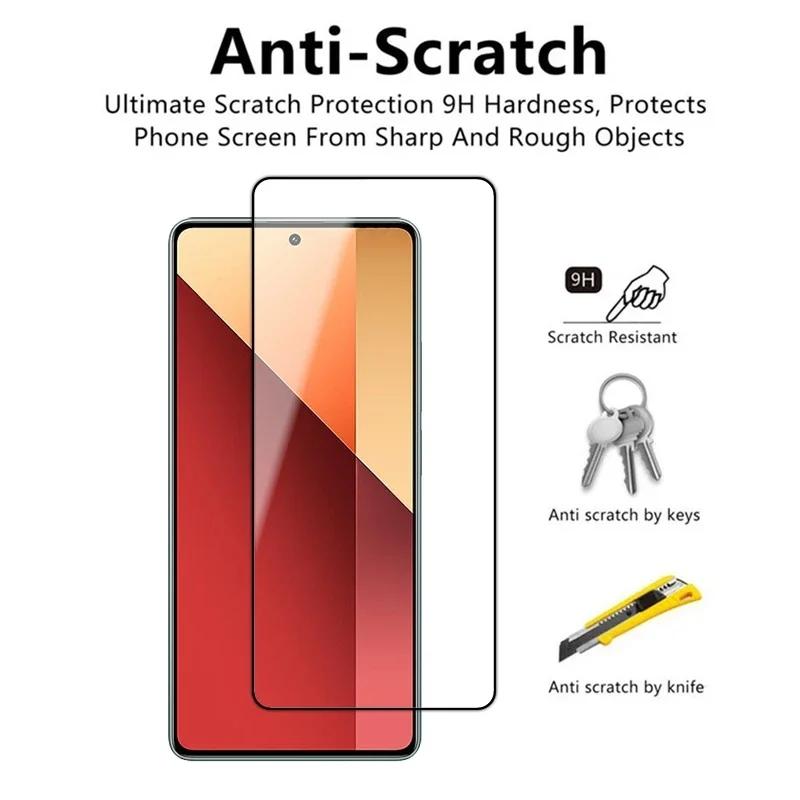 Для Redmi Note 13 Pro полное покрытие закаленное стекло для Xiaomi Redmi 13C Note 13 Pro Note13 13 C 4G 5G Защитная пленка для экрана Стеклянная пленка