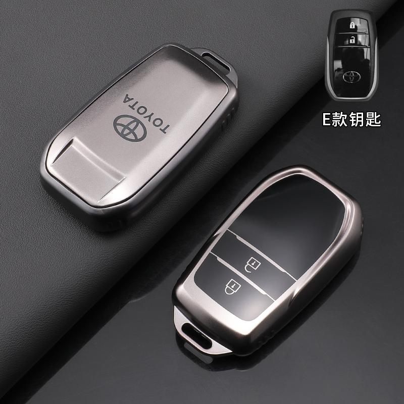Чехол-аксессуар из ТПУ для автомобильного ключа Toyota Land Cruiser 200 300 Prado Crown TLK 200 Yaris Cross Hilux Innova Fortuner Camry 55