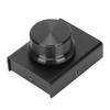 USB Регулятор громкости Функция отключения звука одной кнопкой Кабель 2 м 6,6 фута Металлический корпус Черный Компьютерная ручка регулировки громкости для Win