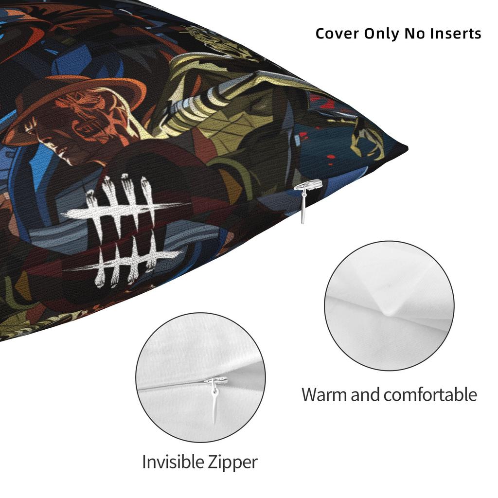 Наволочка Игровая D-Deads-By-D-Daylight Удобная Наволочка Для Дивана Спальни Домашнего Декора Кавайные Наволочки