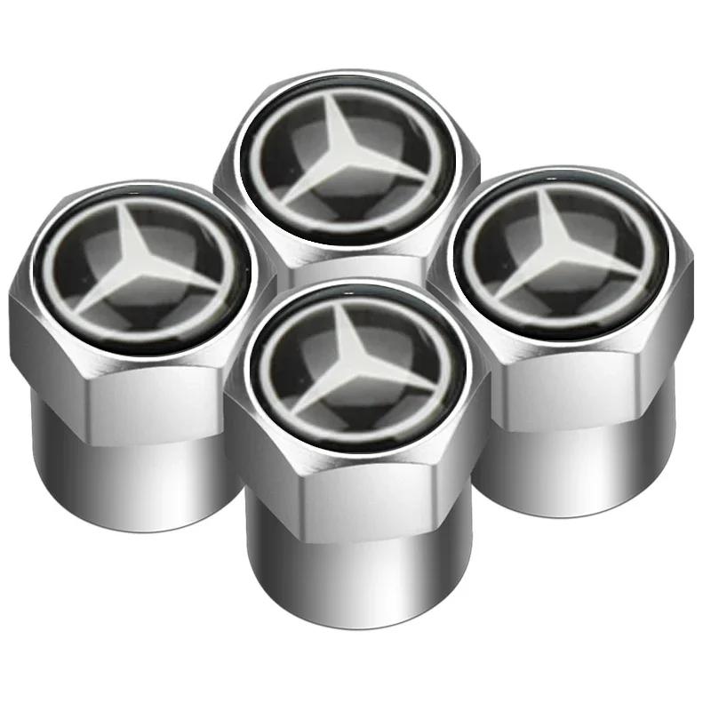 4 шт. Новая крышка эмблемы автомобиля для Mercedes Benz B/C/E/S класса A класса C200L GLC GLK CLA GLA W211 W203 W204 W124 AMG W202 W205