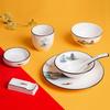 Chinese Style Ceramic Dinnerware Set