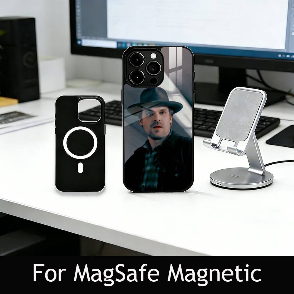 D-Harbour Actor Phone Case For iPhone17,16,15,14,13,12,11 Plus,Pro Magnetic For Magsafe Wireless Charging