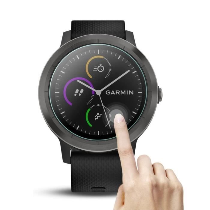 Защитное стекло - PHONILLICO - Garmin Vivoactive 3 - Закаленное стекло - Комплект 2 шт.
