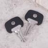 2Pcs 702 Black Keys Ignition Keys Forklift 28520490 Ignition Key Power Start Key Manual Electric Forklift Accessories