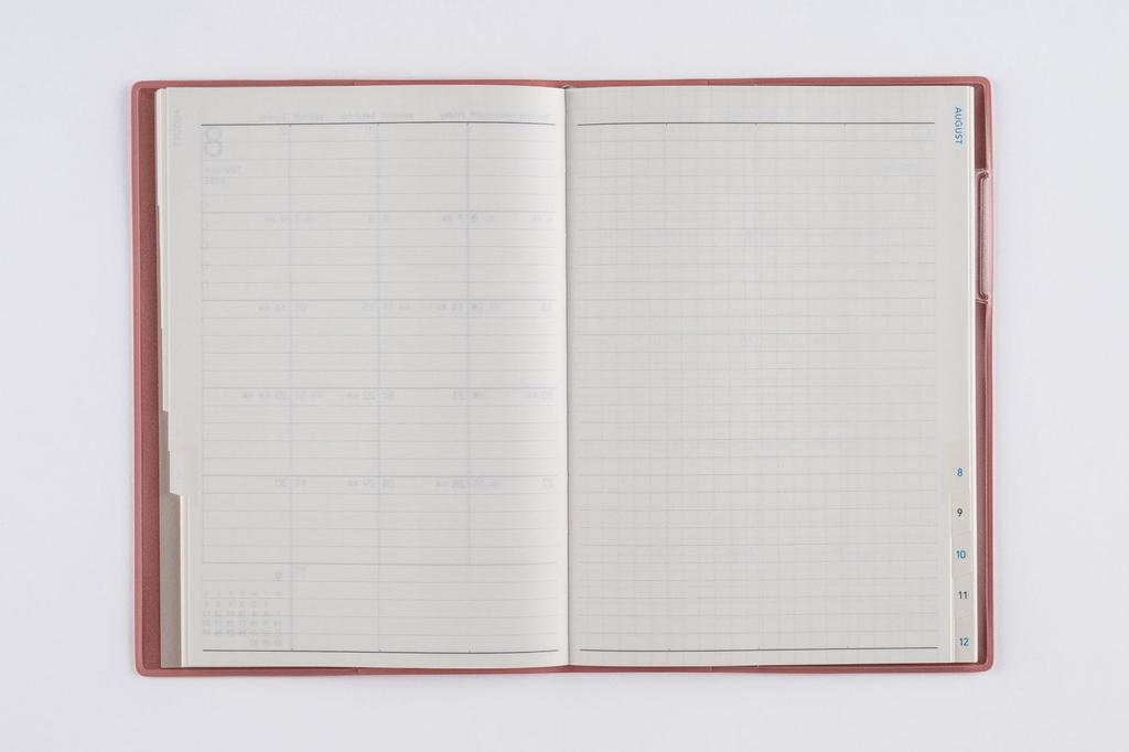 516 torinco2 Takahashi 2026 Планировщик мягкого формата B6, Shoten, Издание, Розовый, Ежемесячный,