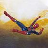 Multiple Postures Action Figurine Exquisite Workmanship High Simulated Fashion Spider Man Figurine Model for Exhibition