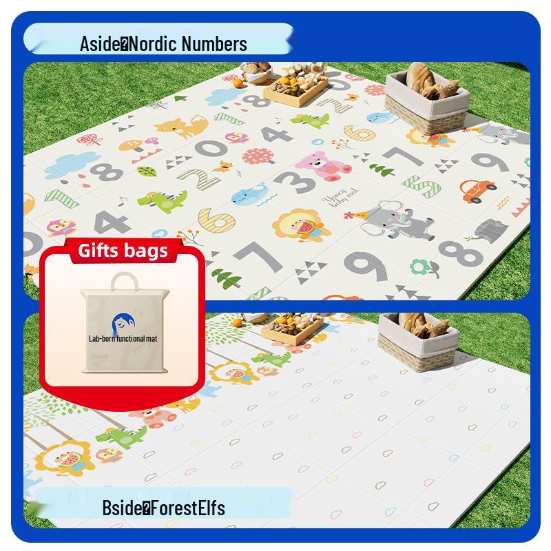 Foldable Waterproof Outdoor Picnic and Beach Mat - Portable, Moisture-Proof Camping Mat