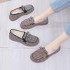 New Women's Breathable Soft-soled Cloth Shoes Casual Fashion Versatile Single Shoes Flat Sole Light and Comfortable Doudou Shoes