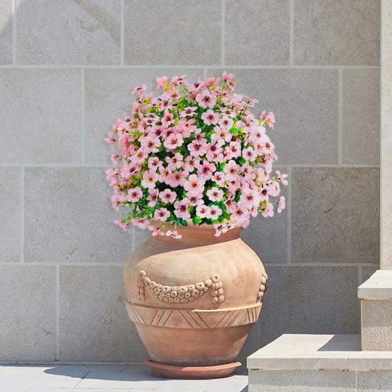 2 шт. Искусственный фиолетовый шар 23,6" Топиарные деревья с колышками для грунта