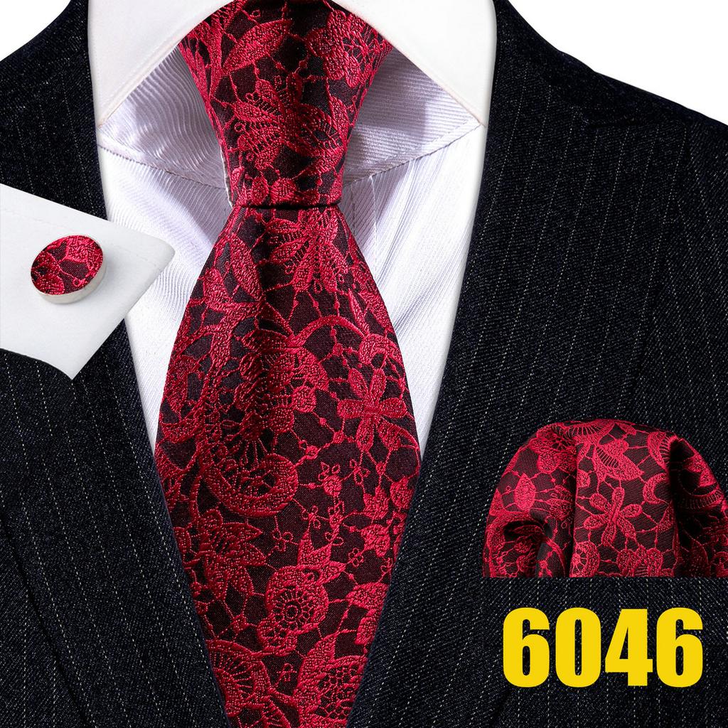 Barry.Wang Галстук, носовой платок, набор запонок, темно-зеленый, лимонно-желтый, с большими лепестками, жаккардовый тканый свадебный вариант