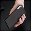 Простота, модные кошельки для карт из натуральной кожи, мужские тонкие держатели для кредитных карт, тонкий держатель для VIP-карт, костюм, деловые мужские аксессуары