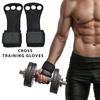 1 пара перчаток для тяжелой атлетики, вспомогательные ремни для подтягивания, защита ладоней, поддержка запястий, противоскользящее удобное оборудование для тренировок в тренажерном зале