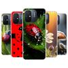 Insect Seven-Star Ladybug Phone Case For Xiaomi Redmi 12 12C 10 10C 10A 9T 9C 9A 9 8 8A 7 7A 6 6A K20 K30 K40 Pro S2 Fundas Cove