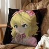 Hot-selling Momoka Sakurai Square Double-Sided Printed Pillow Case Sofa Cushion Cover Bedroom Bedside Decor