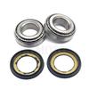 For Harley Touring Sportster 883 1200 XL Dyna Softail ALL 25x50mm Motorcycle Bearing CONE L44643 Steering Head Bearing With Seal