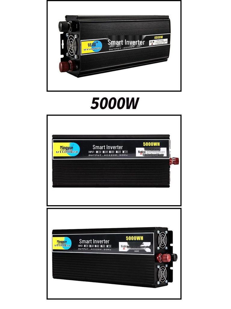 High-Power Electric Vehicle Inverter 48V-72V to 220V Universal Battery Converter
