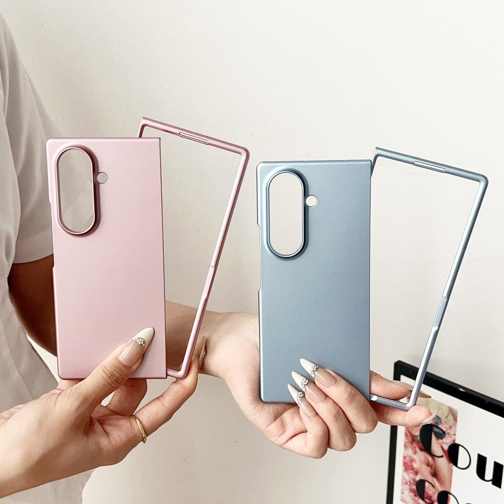 Матовый чехол из ПК для Samsung Galaxy Z Fold 7 Fold6 Fold5 Fold4 Fold3 5G Ультратонкий ударопрочный защитный чехол для Samsung Fold 6