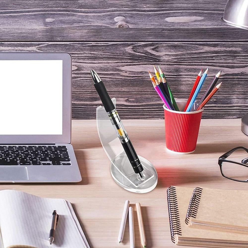 Усовершенствованный держатель для карандашей, акриловый держатель для кистей для макияжа, новая подставка для ручек, канцелярские товары для офиса