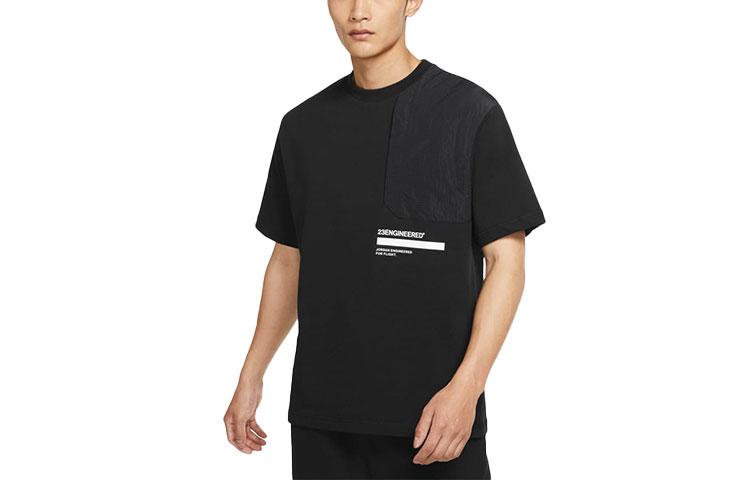 Jordan Drop Shoulder Sleeve T-Shirt Men's Black DM3216-010