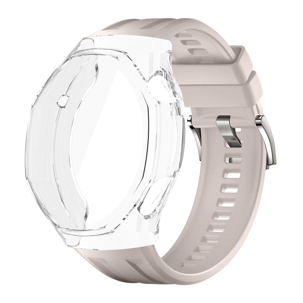 Чехол из ТПУ + Силиконовый ремешок для Huawei Watch GT6 Pro 46 мм Всесторонний защитный чехол-оболочка для экрана Спортивный ремешок Браслет