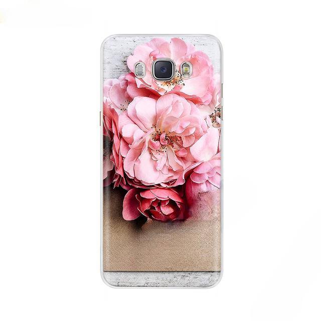 Чехол для телефона для Samsung Galaxy J7 2016, чехол J5 2016 J510f, окрашенный силиконовый чехол из ТПУ для Samsung J3, J5, J7 2016, чехол