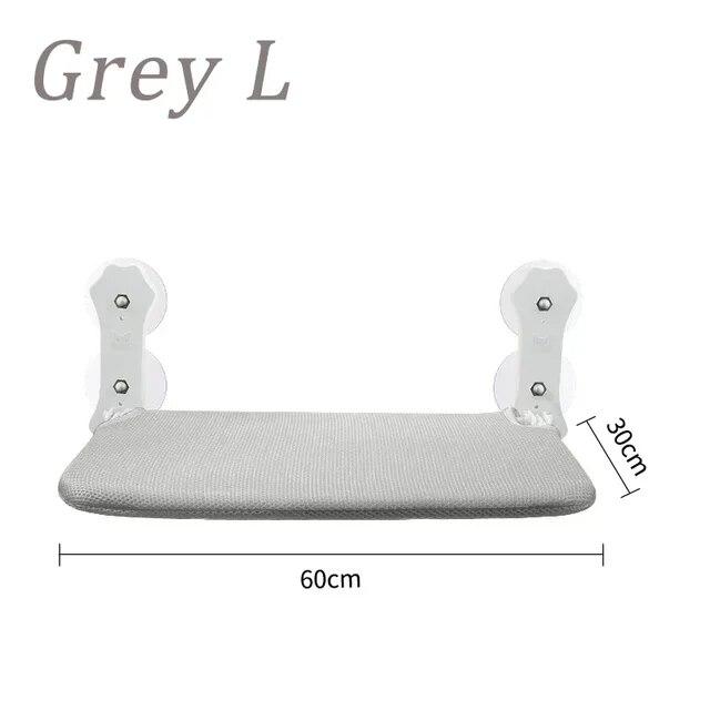 Складной кошачий гамак на четыре сезона, универсальный, бежевый, сетчатый, кошачье гнездо, присоска, оконная, солнцезащитная, подвесная корзина, товары для домашних животных