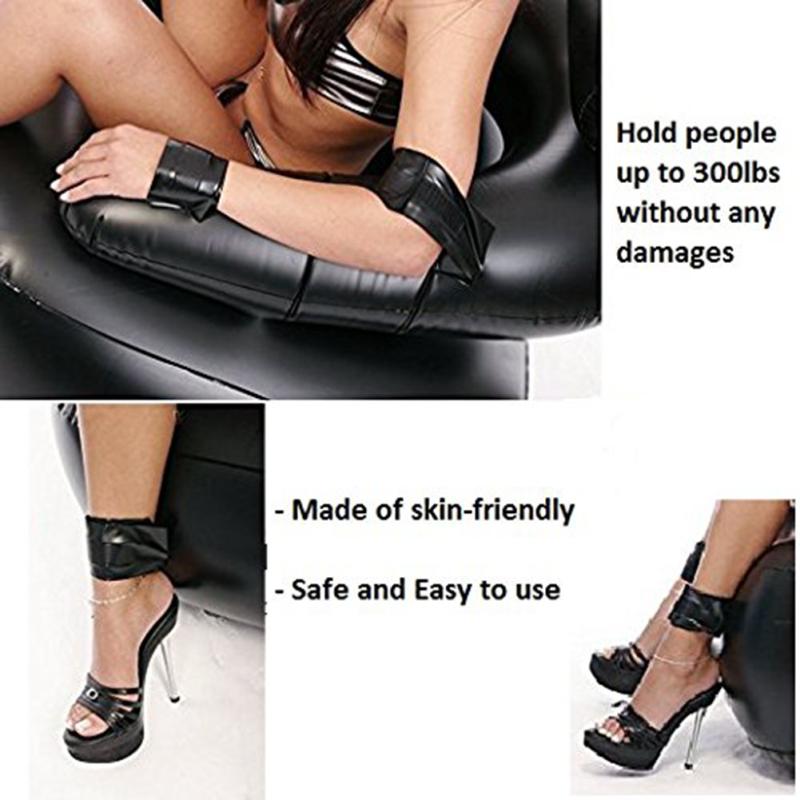 Надувные подушки, диван для бондажа с наручниками, удерживающий лодыжку, секс-мебель, кресло для любви для пары