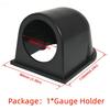 2 inches 52mm Universal Car Gauge Bracket Black Single Bracket Double Bracket Triple Bracket Car Gauge Pod Car Meter Holder