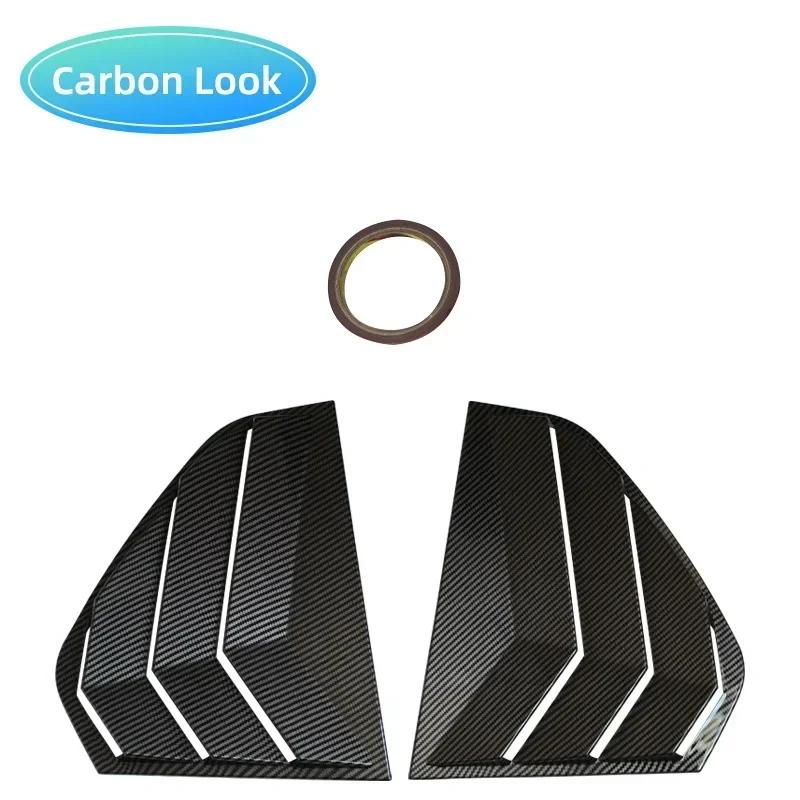 Car Rear Side Window Shutter Trim Windshield Shade Blind Cover For Volkswagen VW Golf 8 MK8