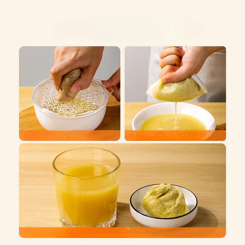 Соковыжималка для имбиря, ручная мельница, пищевой класс, паста и натирание, имбирный порошок, кухонные инструменты для измельчения