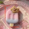 Медведь Мороженое на палочке Детская еда Игрушка, Игрушечная еда для ролевых игр для мальчиков и девочек, Подарок на день рождения на тему закусок, Большая мягкая игрушка для сенсорного развития с медленным возвратом