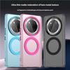 Матовый чехол Magsafe для телефона Honor X9c Magic7 Lite Магнитная беспроводная зарядка для Honor X60 X60 Pro Противоударная задняя крышка