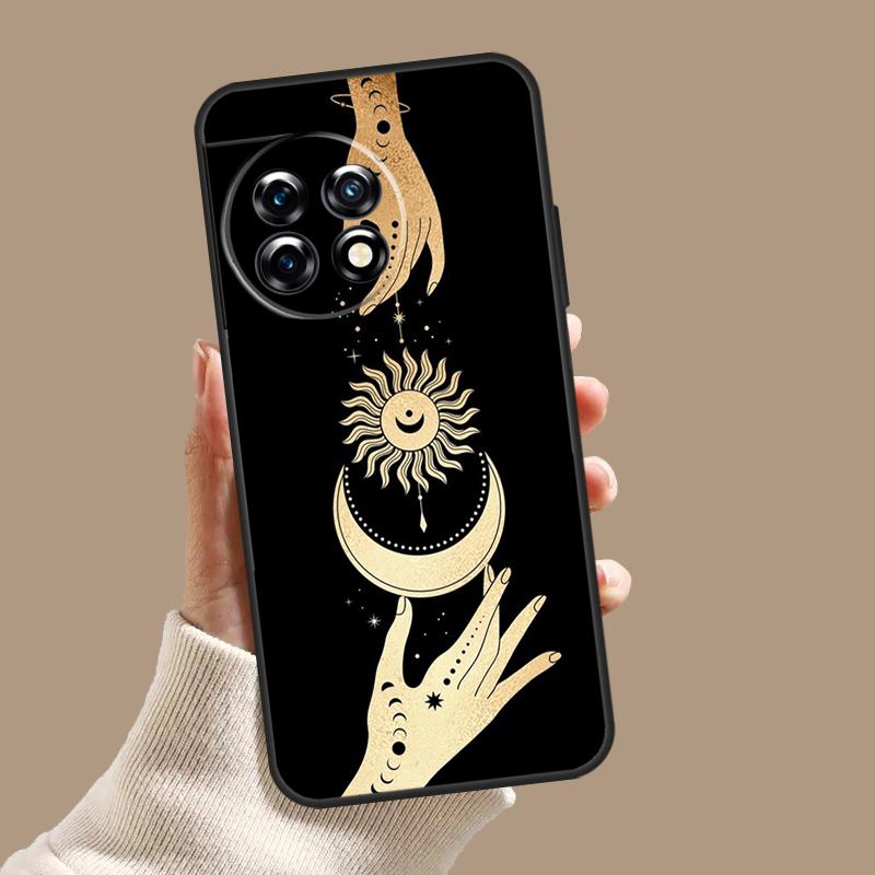 Чехол 'Солнце и Луна' Мистический Зодиак для OnePlus 11 12 9 10 Pro 10R 12R 8T 10T OnePlus Nord N30 N20 N10 CE 3 2 Lite
