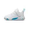 Air Luka 1 TD Legend of 7 Baby Sneakers White Neo-Turquoise Bright-Crimson DR6085-104
