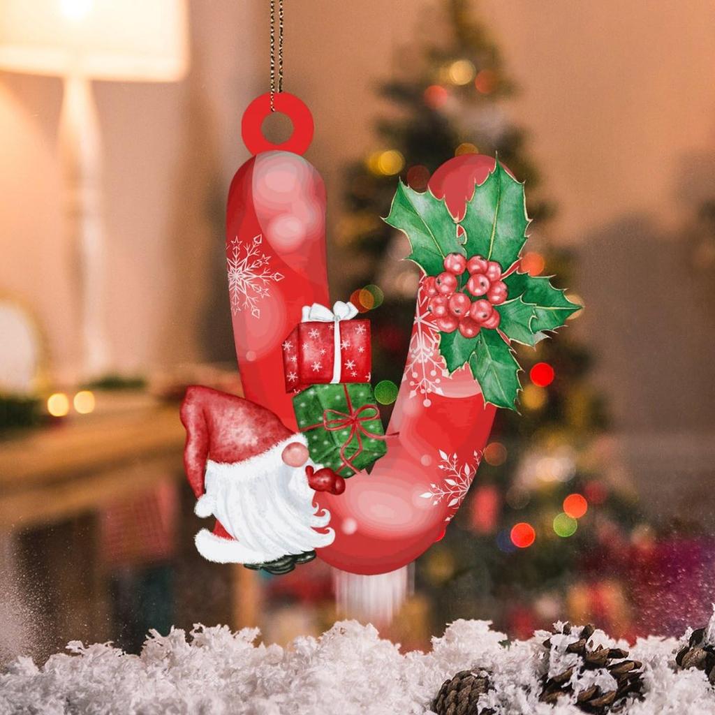 Рождественское украшение Подвеска Рождественская елка Бирка Тематическая вечеринка Поделки Орнамент