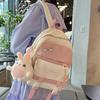 Women's Waterproof Nylon Backpack School Book Bags Small Designer Rucksack Teenage Girls Feminine Travel