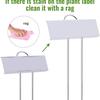 15Pcs Plant Label Stakes Wide Application Rust-proof Water-Proof Not Easy To Deform Reusable Plant Labeling Stand