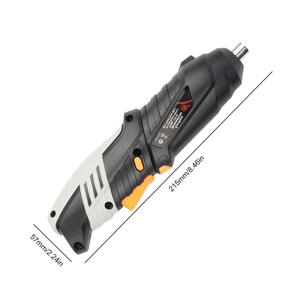 Маленькая электрическая отвертка 3,6 В, перезаряжаемая от USB электрическая дрель-отвертка, 250 об/мин, 10 н. м/2 н. м, инструмент для ремонта светодиодного рабочего освещения