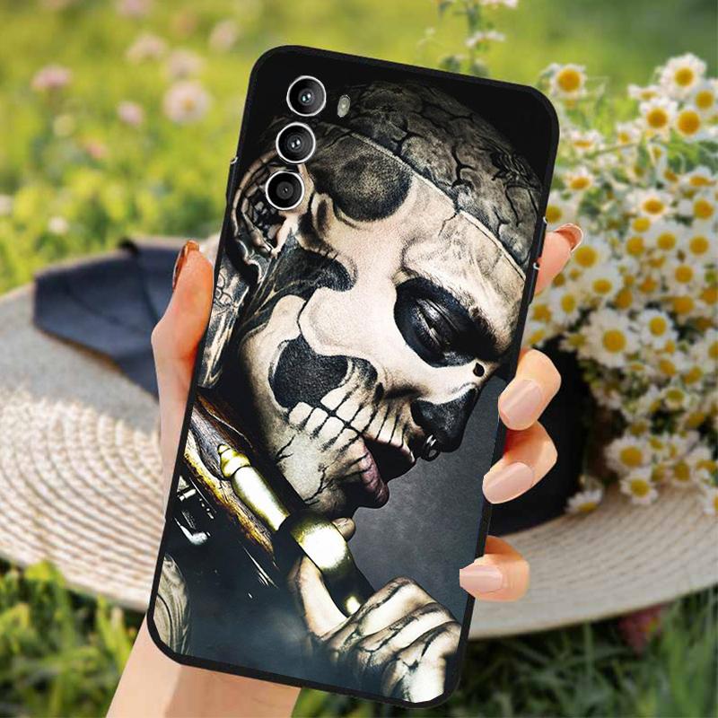 Чехол для телефона 'Жнец Череп Скелет' для Moto G84 G22 G32 G42 G52 G62 G53 G72 G60 G60S G100 G10 G20 G30 G13 G50 G 5G G Pure